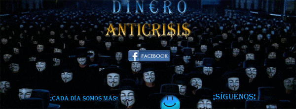 Página de fans de Dineroanticrisis en Facebook