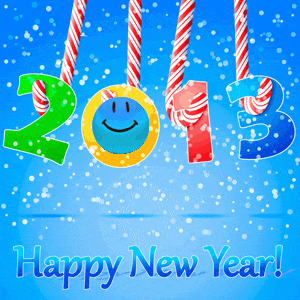 Feliz entrada de año 2013 para todos