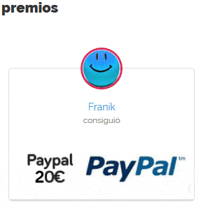 Premio obtenido en Playfulbet